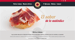 Desktop Screenshot of ibericoscalama.com